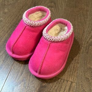 UGG Pink Tazz Toddler Slippers